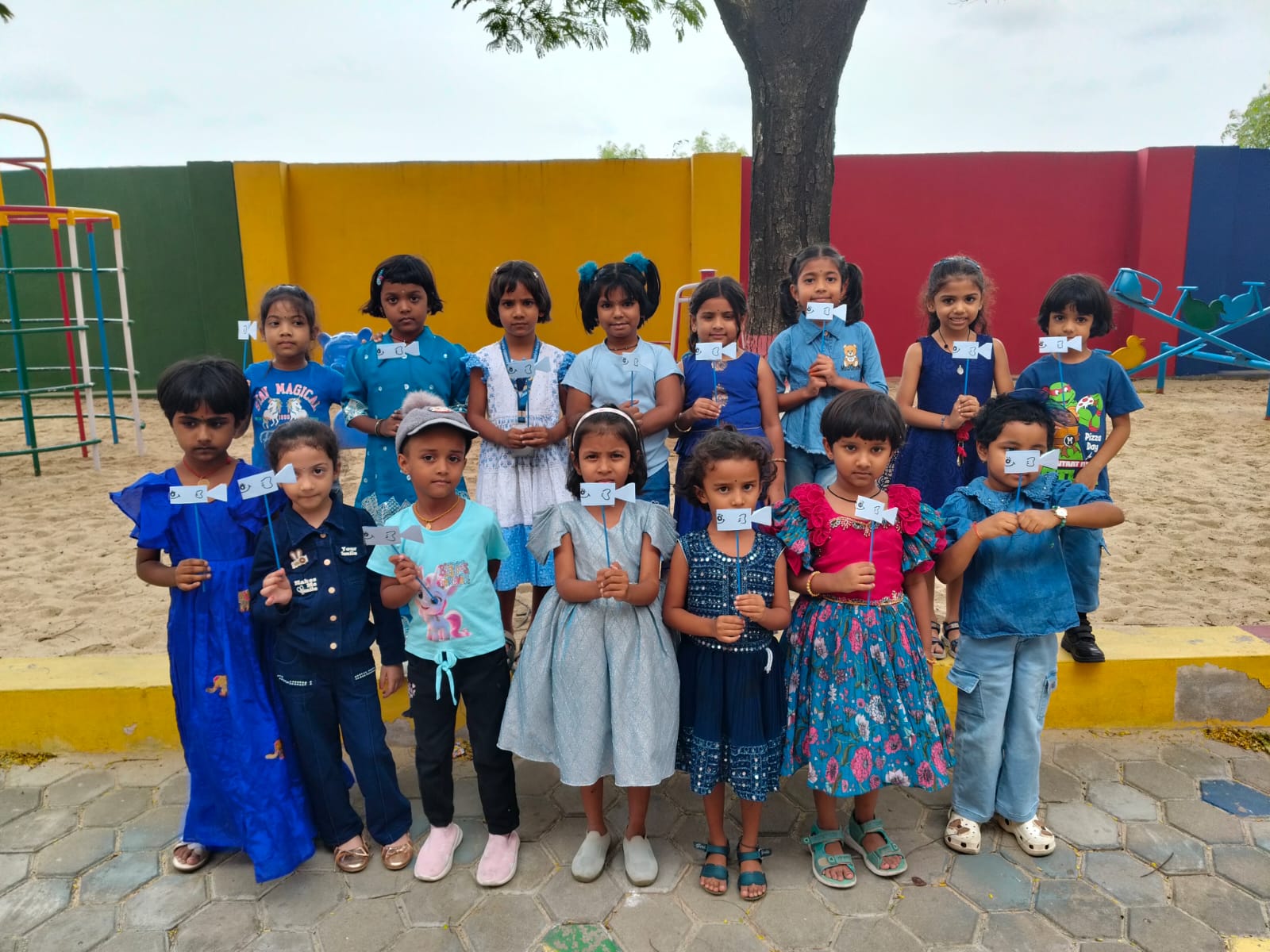 Blue Colour Day Celebration