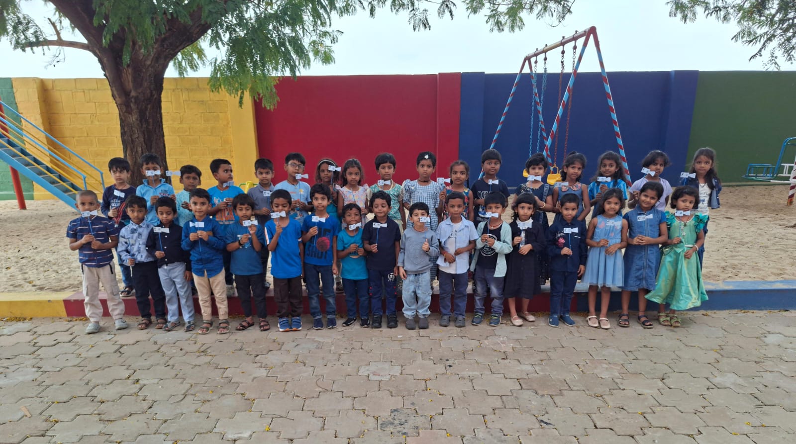 Blue Colour Day Celebration