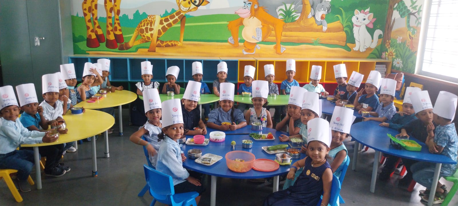 Young Chef Healthy Salad Activity
