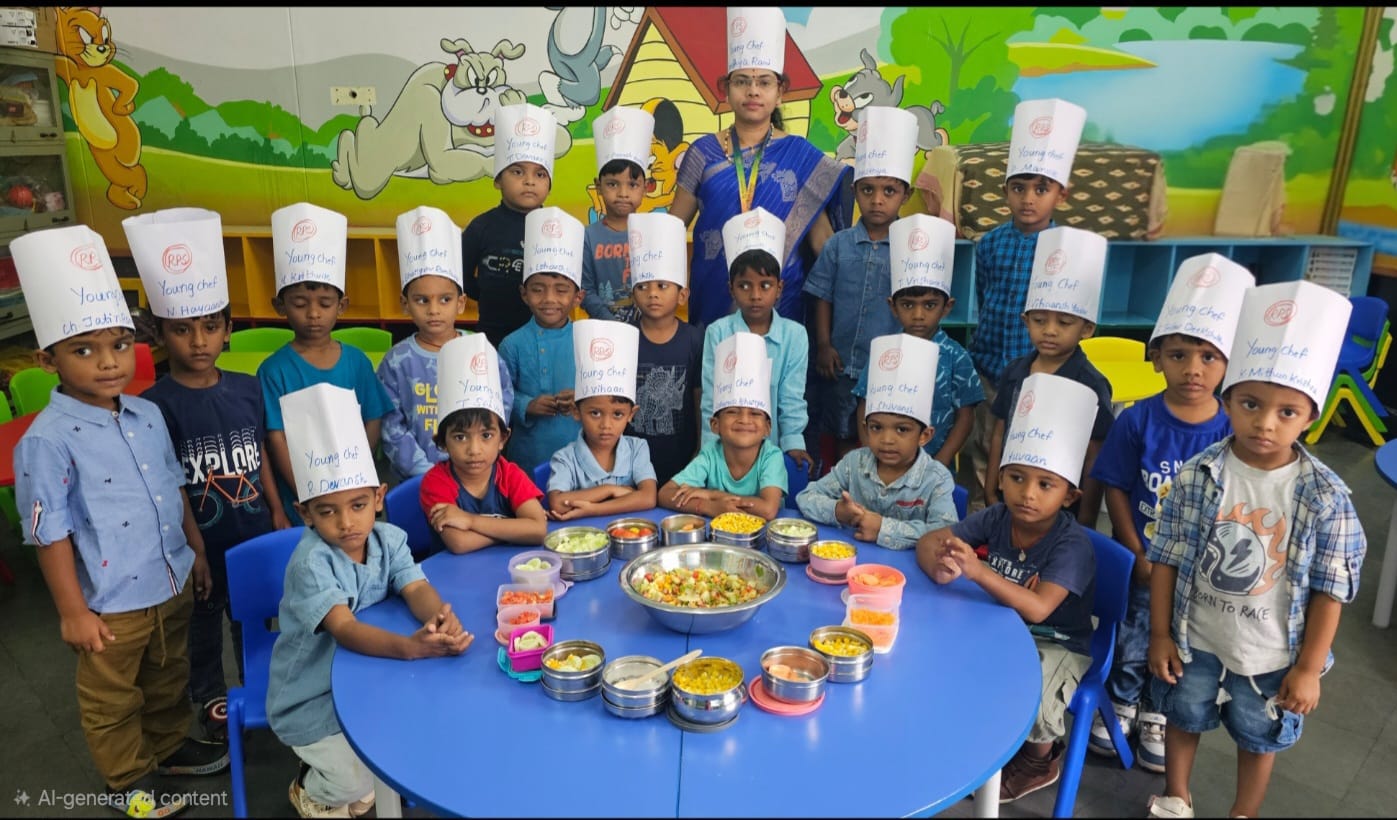 Young Chef Healthy Salad Activity